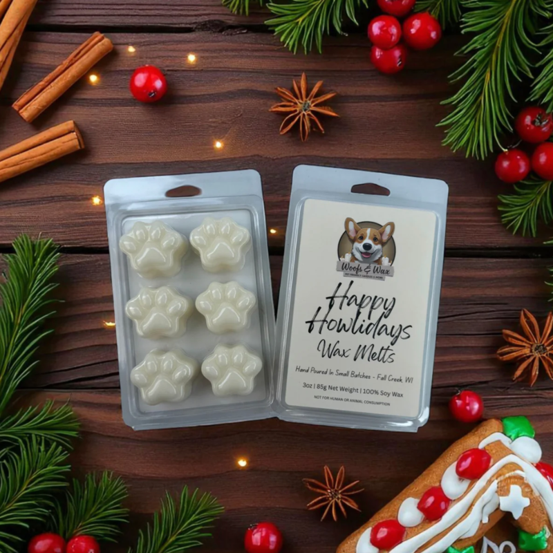 Woofs and Wax Woofs & Wax - Wax Melts Happy Howlidays