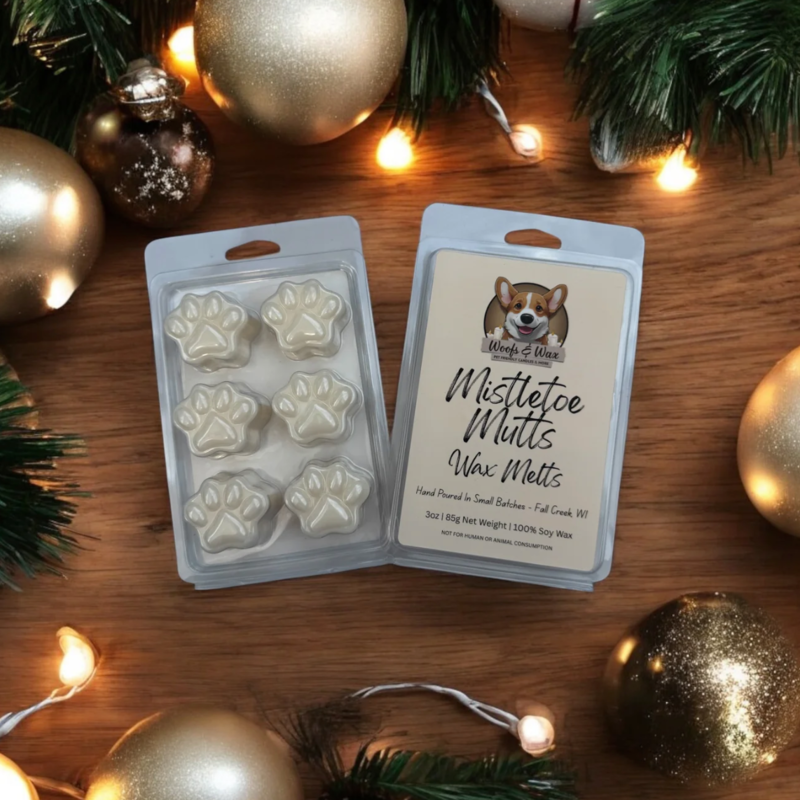Woofs and Wax Woofs & Wax - Wax Melts Mistletoe Mutts