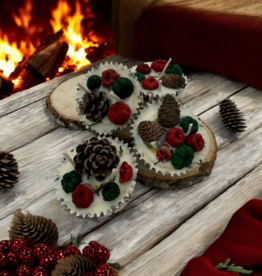 Woofs and Wax Fidos Firehouse Fire Starters 4 pc - Holiday