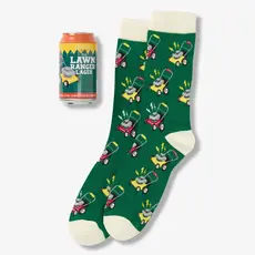 Little Blue House Beer Can Socks - Lawn Ranger
