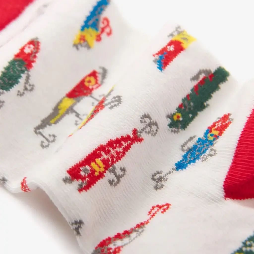 Little Blue House Crew Socks - Fishing Lures