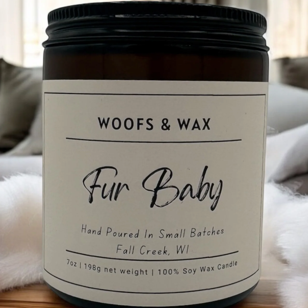 Woofs and Wax Candle 7oz