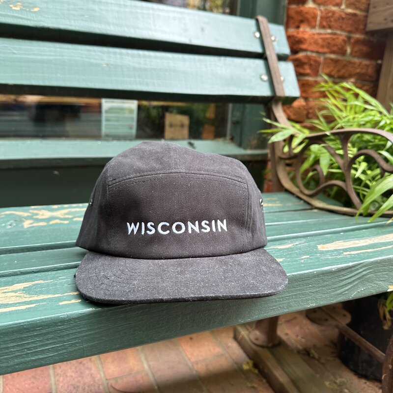 Locale Outdoor Wisconsin Camper Hat (Black)