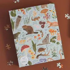 1canoe2 Flora & Fauna - 1,000 Piece Jigsaw Puzzle