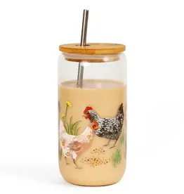 1canoe2 Glass Can - Chickens