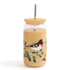 1canoe2 Glass Can - Feathered Friends Birds