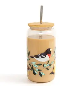 1canoe2 Glass Can - Feathered Friends Birds