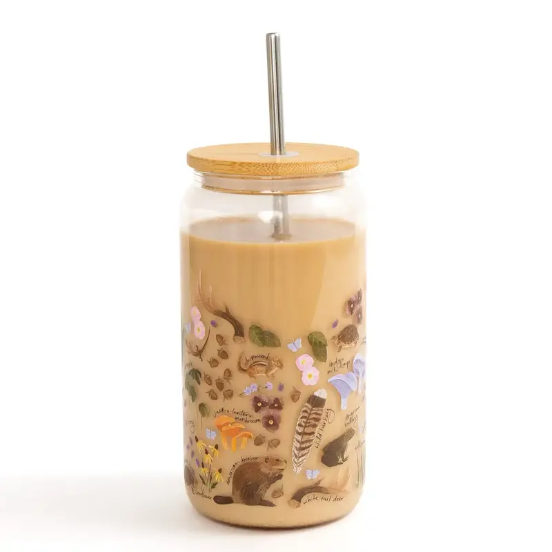 1canoe2 Glass Can - Flora & Fauna