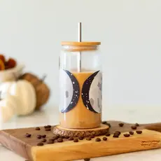 1canoe2 Glass Can - Moon Phases