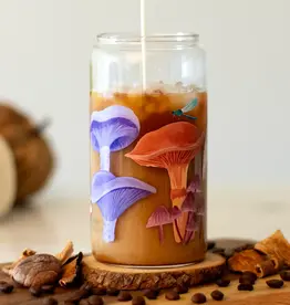 1canoe2 Glass Can - Mushroom