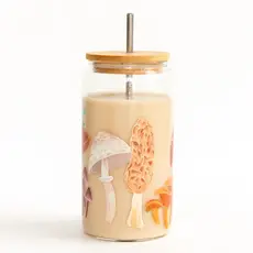 1canoe2 Glass Can - Mushroom
