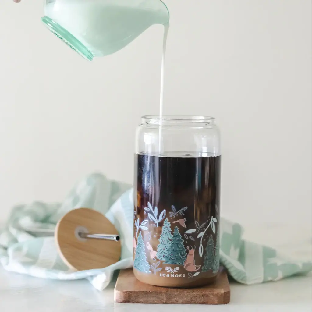 1canoe2 Glass Can - Winter Fox