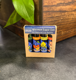 Orchid Apothecary Wisconsin Supper Club Lip Balm 4-Pack