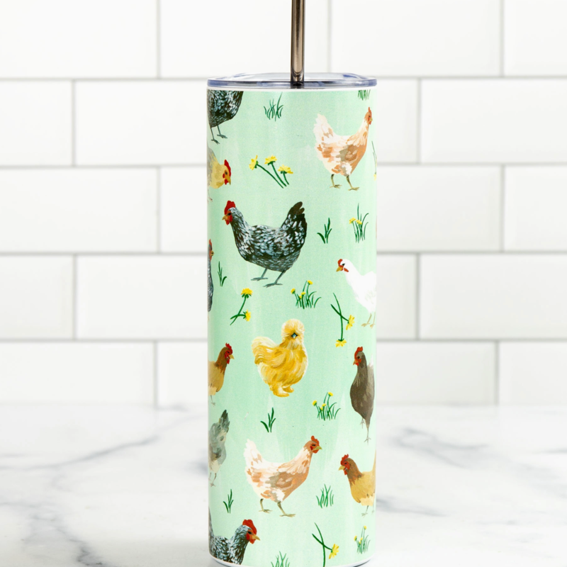 1canoe2 Chicken Meadows 20oz Skinny Tumbler
