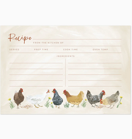 1canoe2 Chicken Meadows Recipe Cards - Set of 50