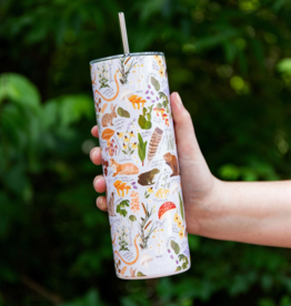 1canoe2 Flora & Fauna 20oz Stainless Steel Skinny Tumbler