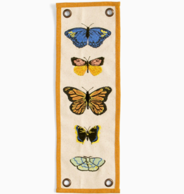 1canoe2 Flutter Friends Butterfly Embroidered Canvas Banner