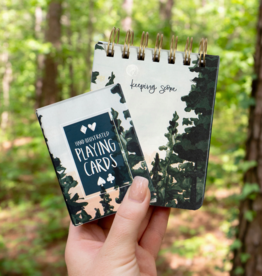 1canoe2 Forest Landscape Playing Card Set