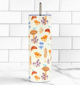 1canoe2 Mushrooms 20oz Stainless Steel Skinny Tumbler