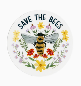 1canoe2 Save the Bees Decal Sticker