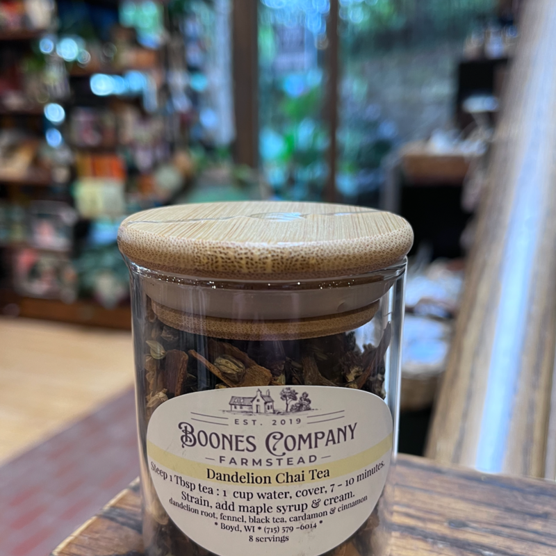 Boones Company Farmstead Tea - Dandelion Chai (Jar)