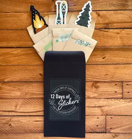 Wild North Co 12 Days of Stickers - Outdoors