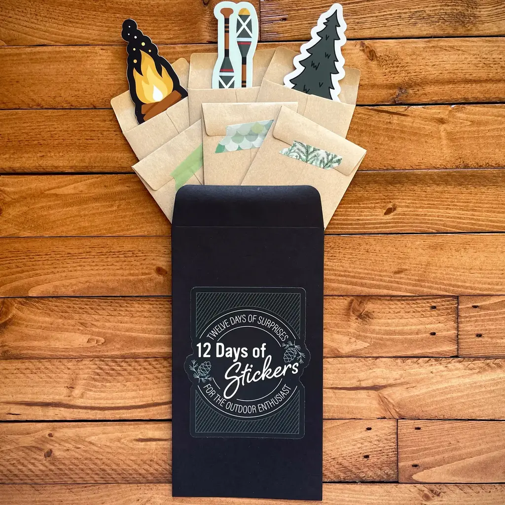 Wild North Co 12 Days of Stickers - Outdoors