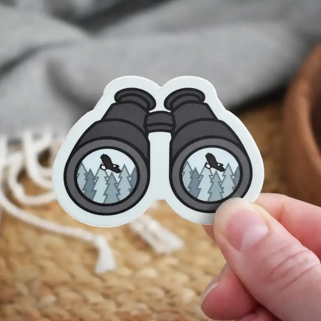 Wild North Co Binoculars Sticker