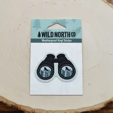 Wild North Co Binoculars Sticker