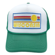 Hey Mountains Kids Wisconsin Hat