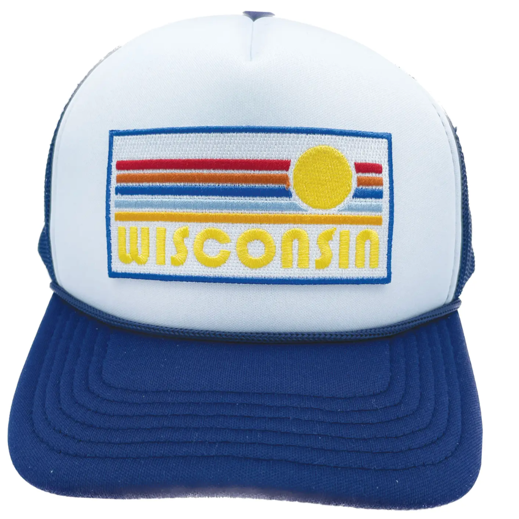 Hey Mountains Kids Wisconsin Hat