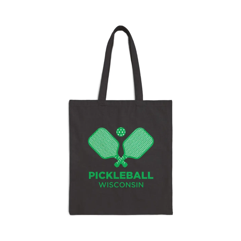 Hey Mountains Pickleball Wisconsin Tote - Black
