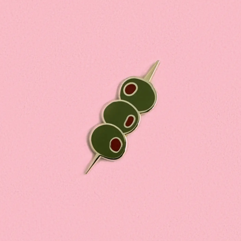 Unexpected Flair Olives Enamel Pin