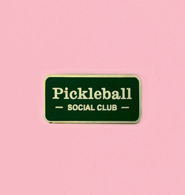 Unexpected Flair Pickleball Social Club Enamel Pin