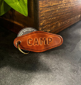 Sugarhouse Leather Camp Leather Keychain