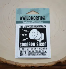 Wild North Co Tornado Siren Sticker