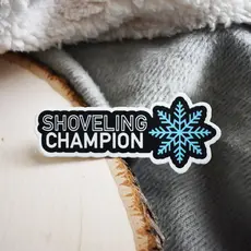 Wild North Co Shoveling Champion Sticker