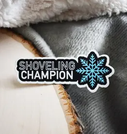 Wild North Co Shoveling Champion Sticker