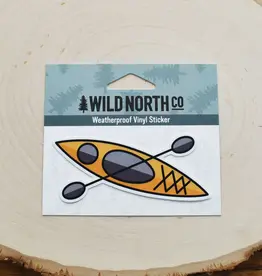 Wild North Co Kayak Sticker