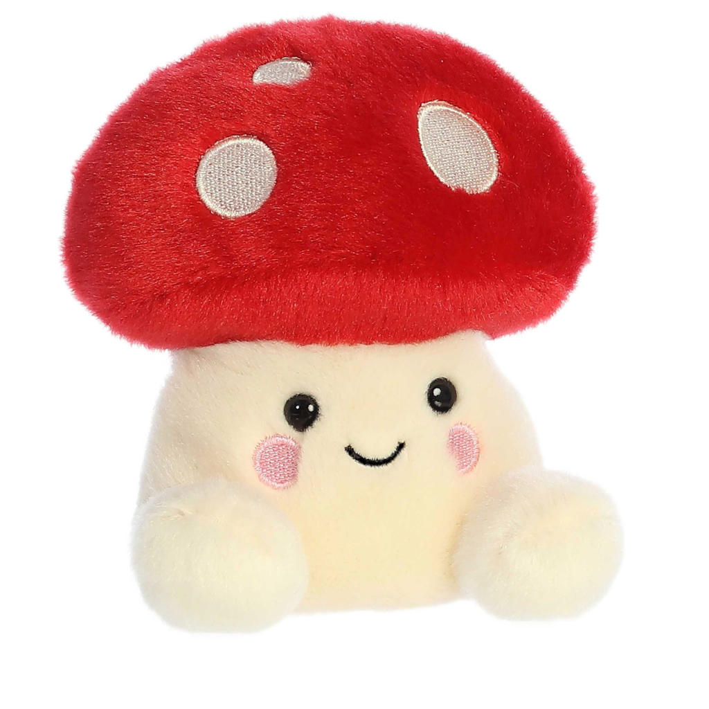 Aurora Palm Pals - Amanita Mushroom 5" Plush