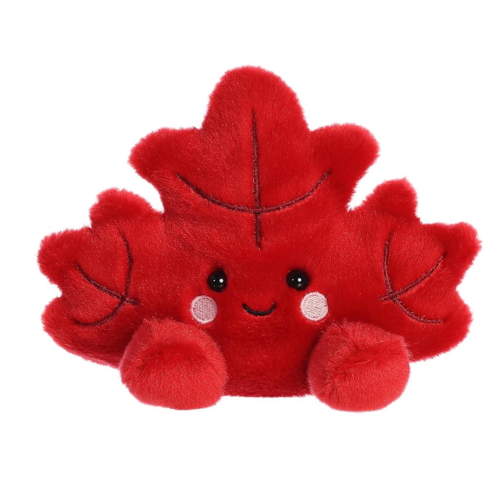 Aurora Palm Pals - Fall Maple Leaf 5" Plush