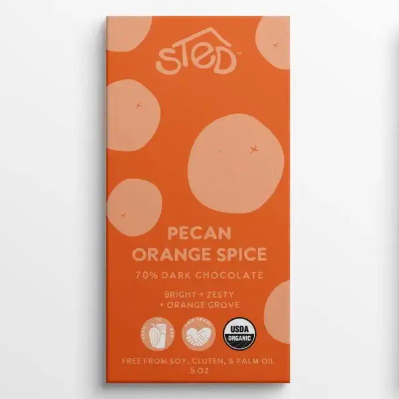 Sted Foods Sted - Mini Pecan Orange Spice