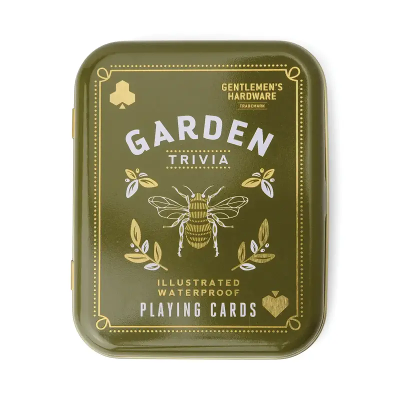 Gentlemen's Hardware Playing Cards Waterproof - Gardeners Tips