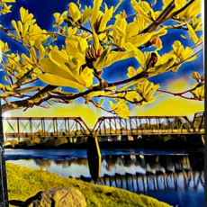 Maureen McRaith Greeting Card - Yellow Magnolias - Filter