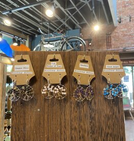 Native Earth Trees & Treasure Handmade Wire Tree Earrings