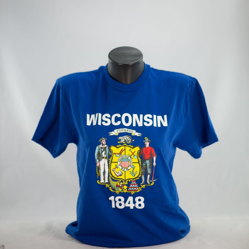 Volume One Wisconsin Flag Tee