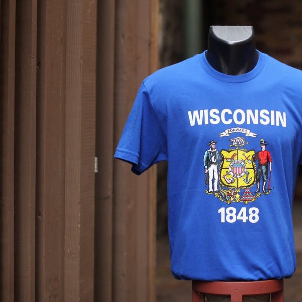 Volume One Wisconsin Flag Tee