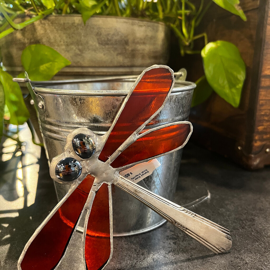 Nancy Jackson Stained Glass - Small Dragonfly