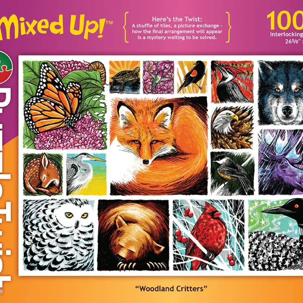 Maynards Games Woodland Critters - Puzzle (1000 pc)