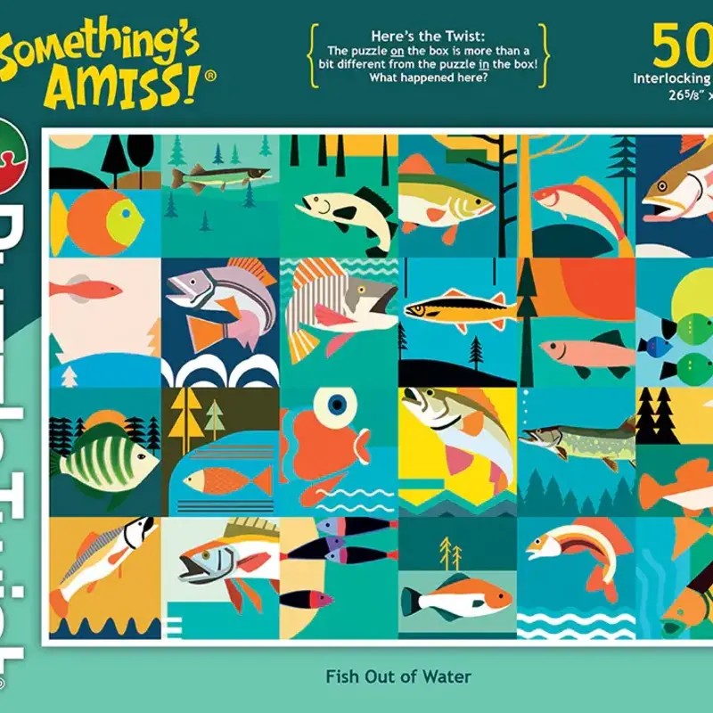 Maynards Games Fish Out of Water - Puzzle (500 pc)